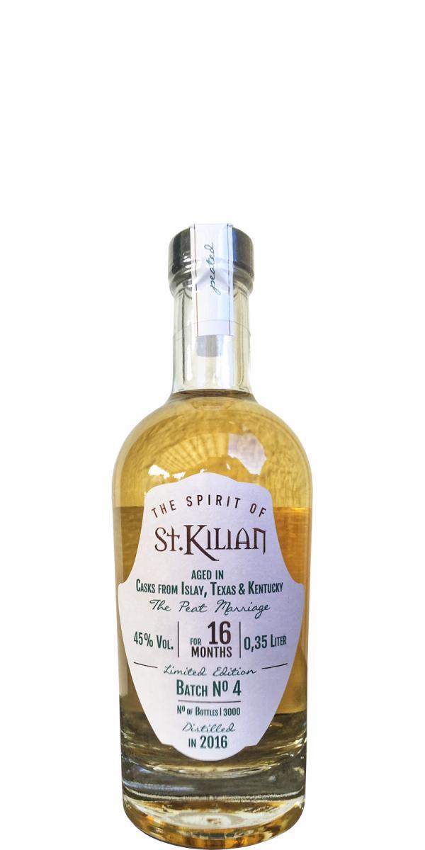 St. Kilian 2016  THE SPIRIT OF ST. KILIAN – Batch No. 4