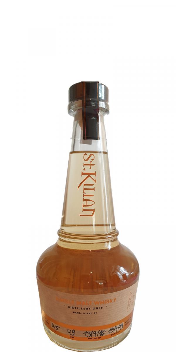 St. Kilian 2016   Distillery Only - Hand-Filled