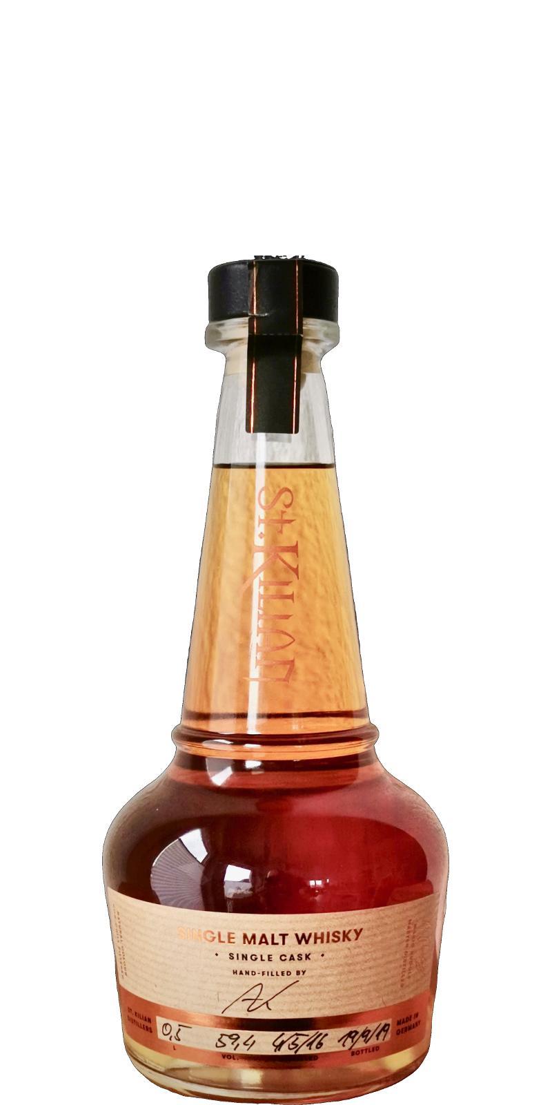 St. Kilian 2016  Distillery Only - Hand-Filled
