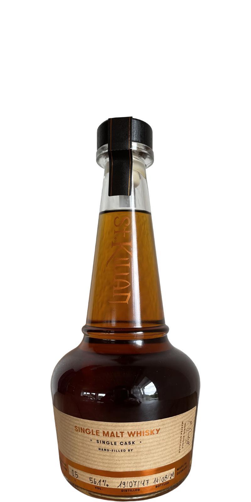 St. Kilian 2017  Distillery Only - Hand-Filled