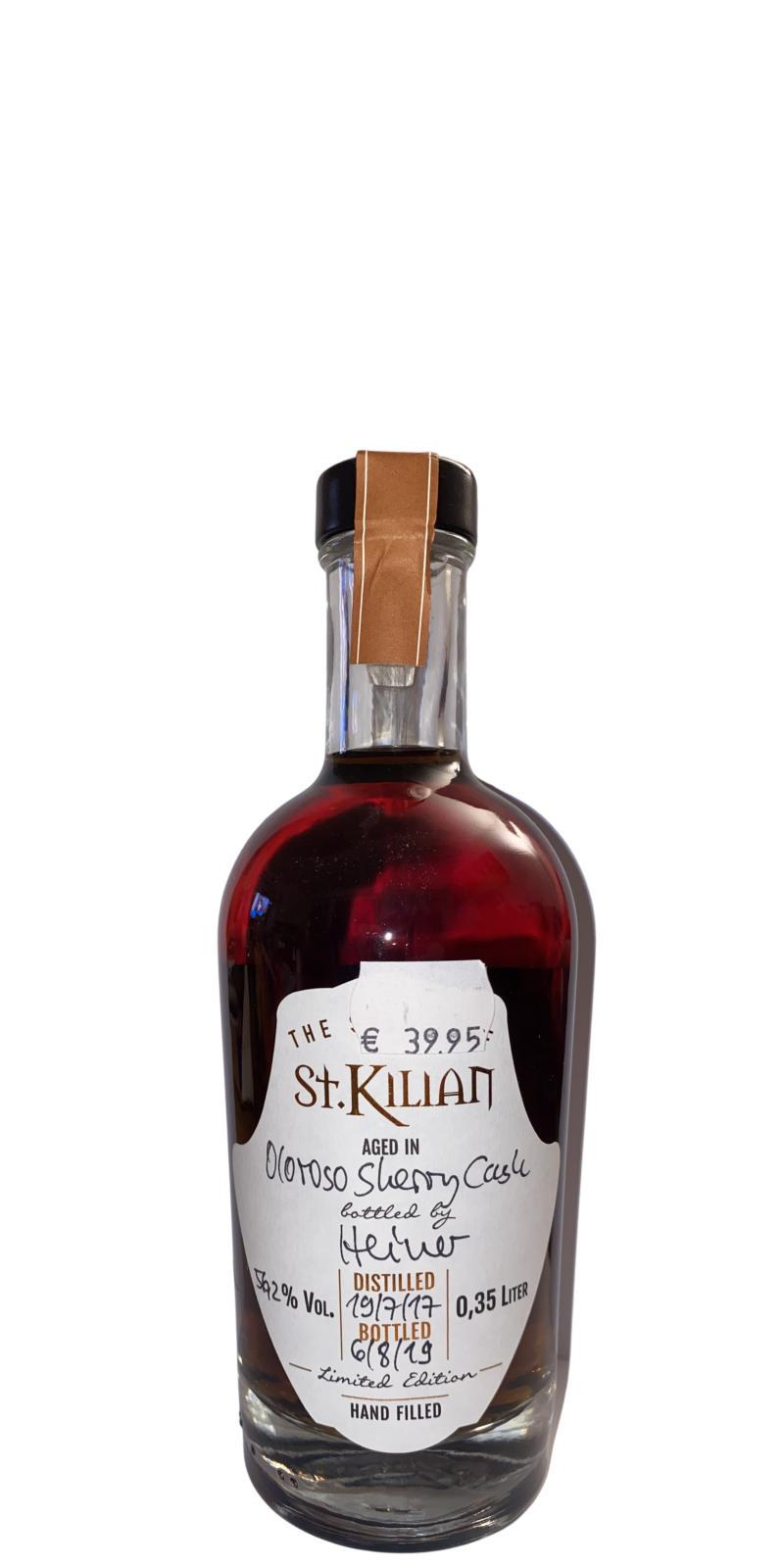 St. Kilian 2017   Single Cask - Hand-Filled