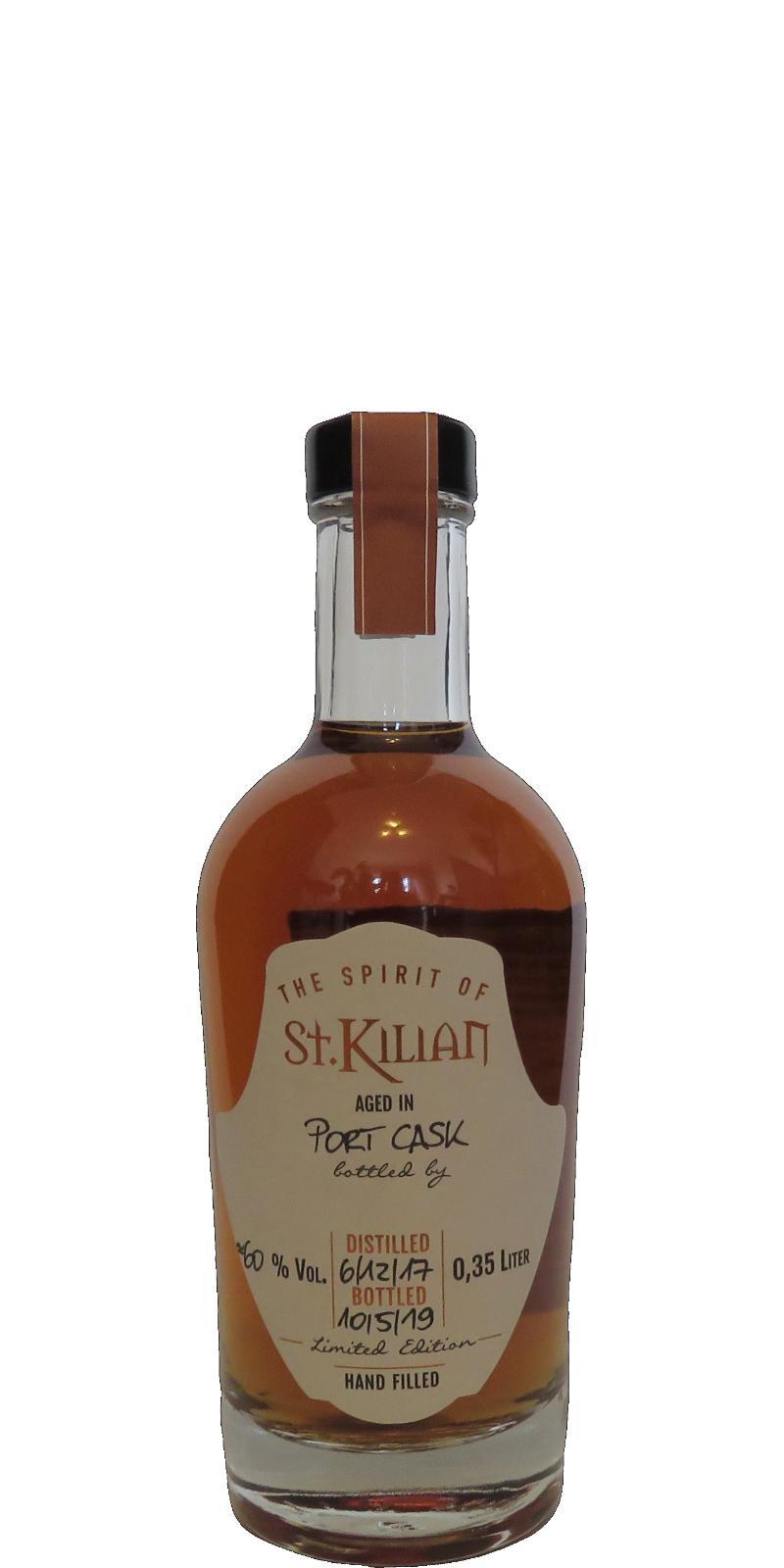 St. Kilian 2017  Port Cask - Hand Filled