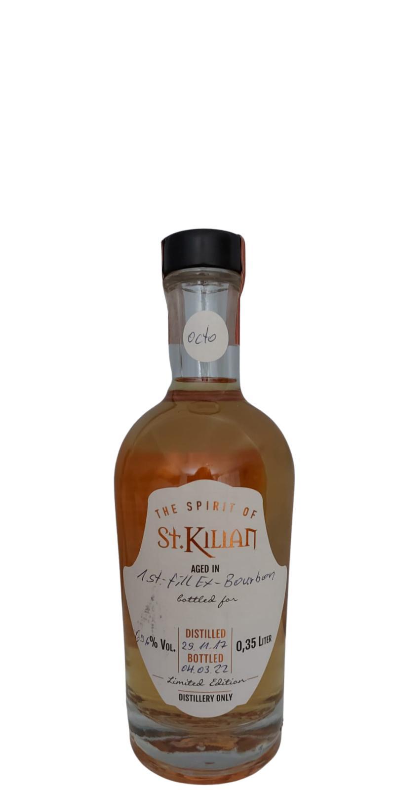 St. Kilian 2017  Distillery only - Limited Edition