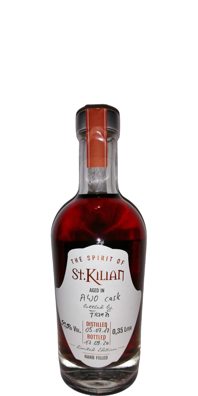 St. Kilian 2017   Handfilled - Distillery only