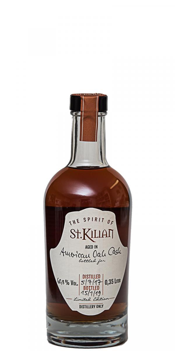 St. Kilian 2017  American Oak Cask - Distillery Only