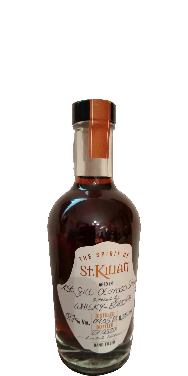 St. Kilian 2018  Oloroso Sherry cask (peated)