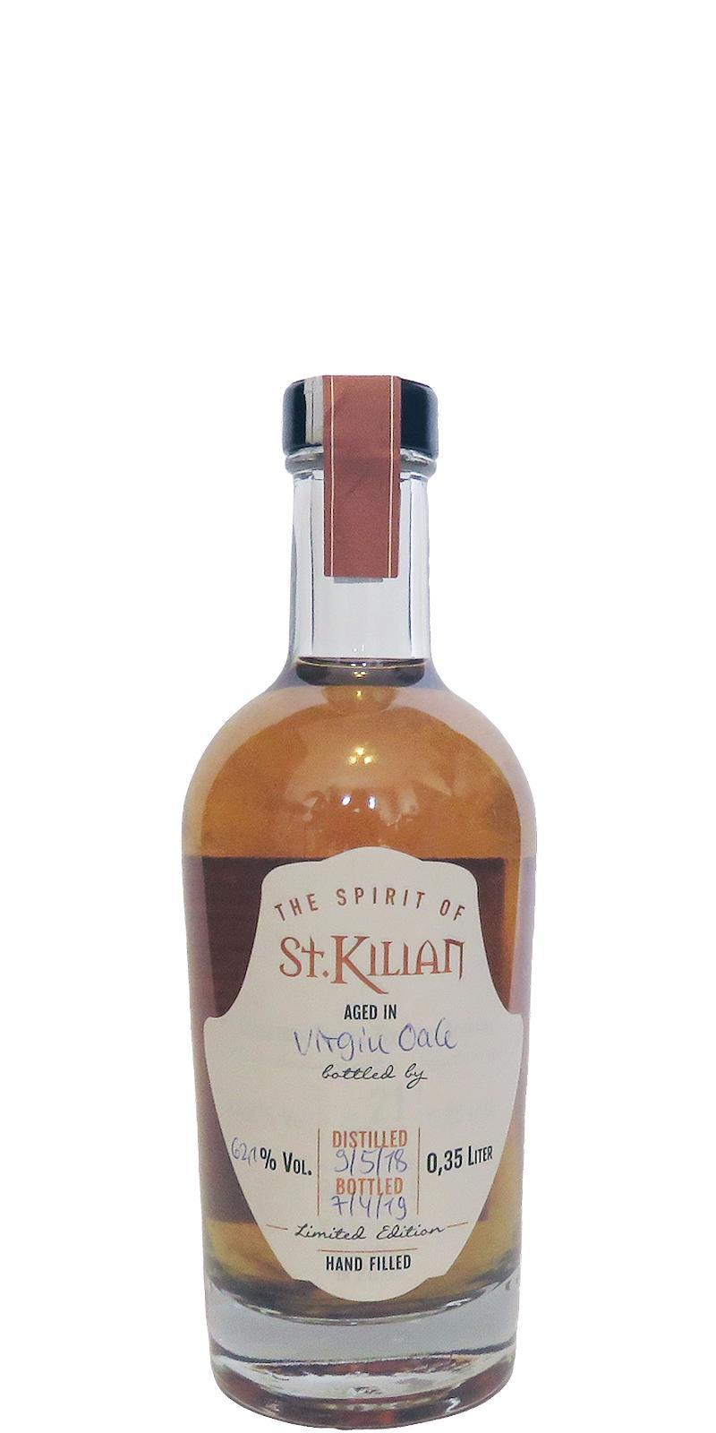 St. Kilian 2018  Virgin Oak - Hand Filled