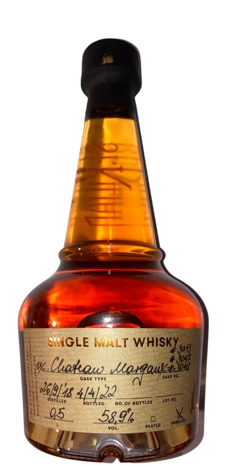 St. Kilian 2018  Handfilled - Distillery only