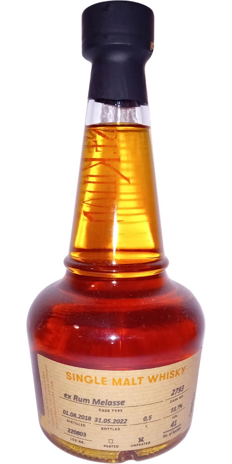 St. Kilian 2018  Exclusive Whisky Square Bottling