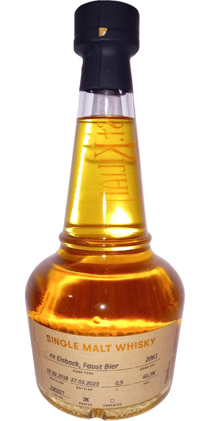St. Kilian 2018  Private Cask Bottling