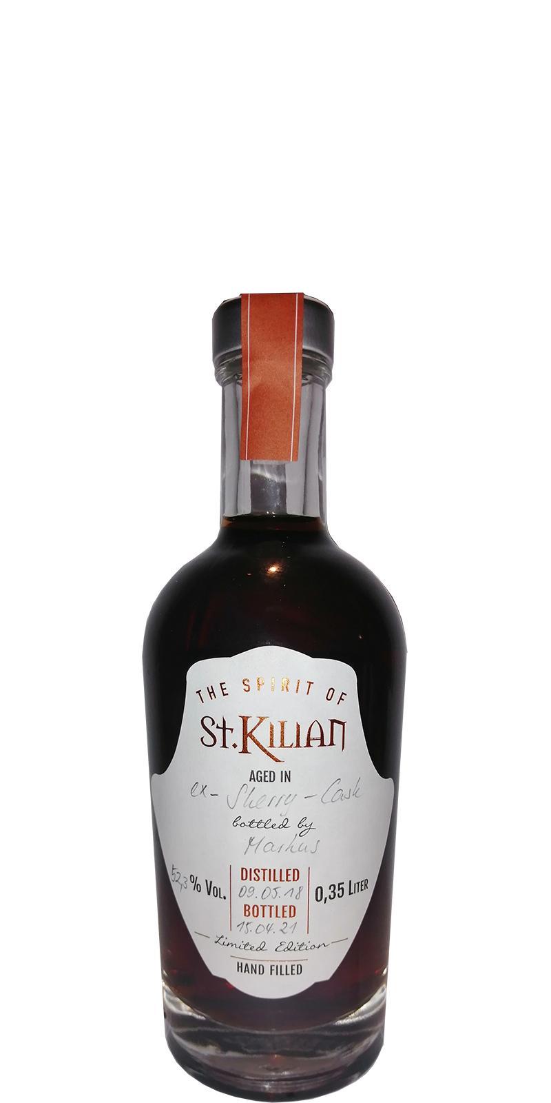 St. Kilian 2018  Limited Edition - Hand Filled