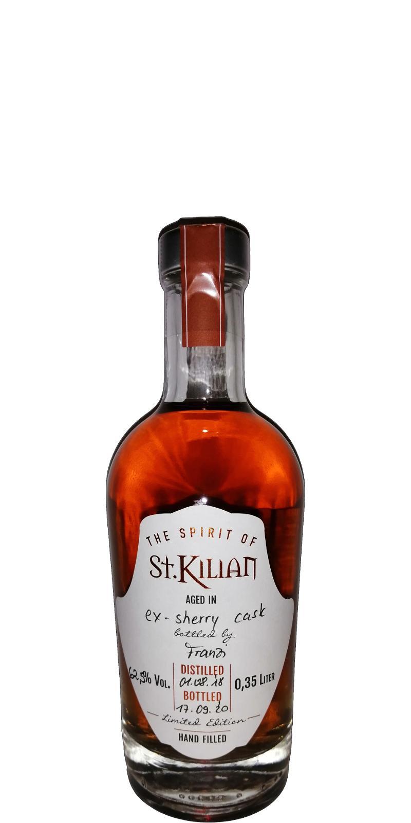 St. Kilian 2018  Handfilled - Distillery only