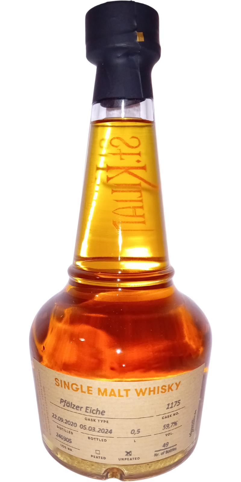 St. Kilian 2020  Exclusive Whisky Square Bottling