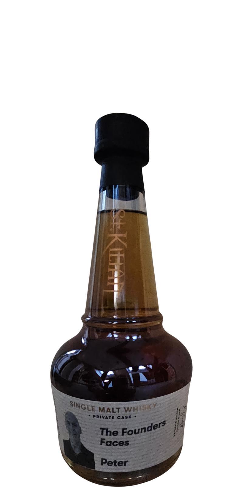St. Kilian 2021  Private Cask - The Founders Faces - Peter