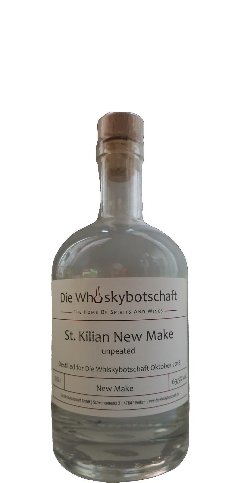 St. Kilian 2018 WBot  New Make - unpeated