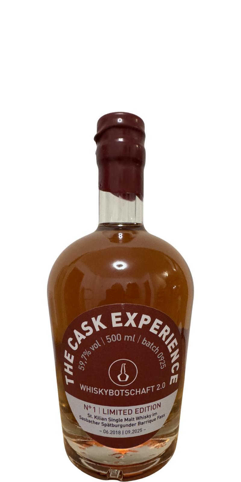 St. Kilian 2018 UD  The Cask Experience