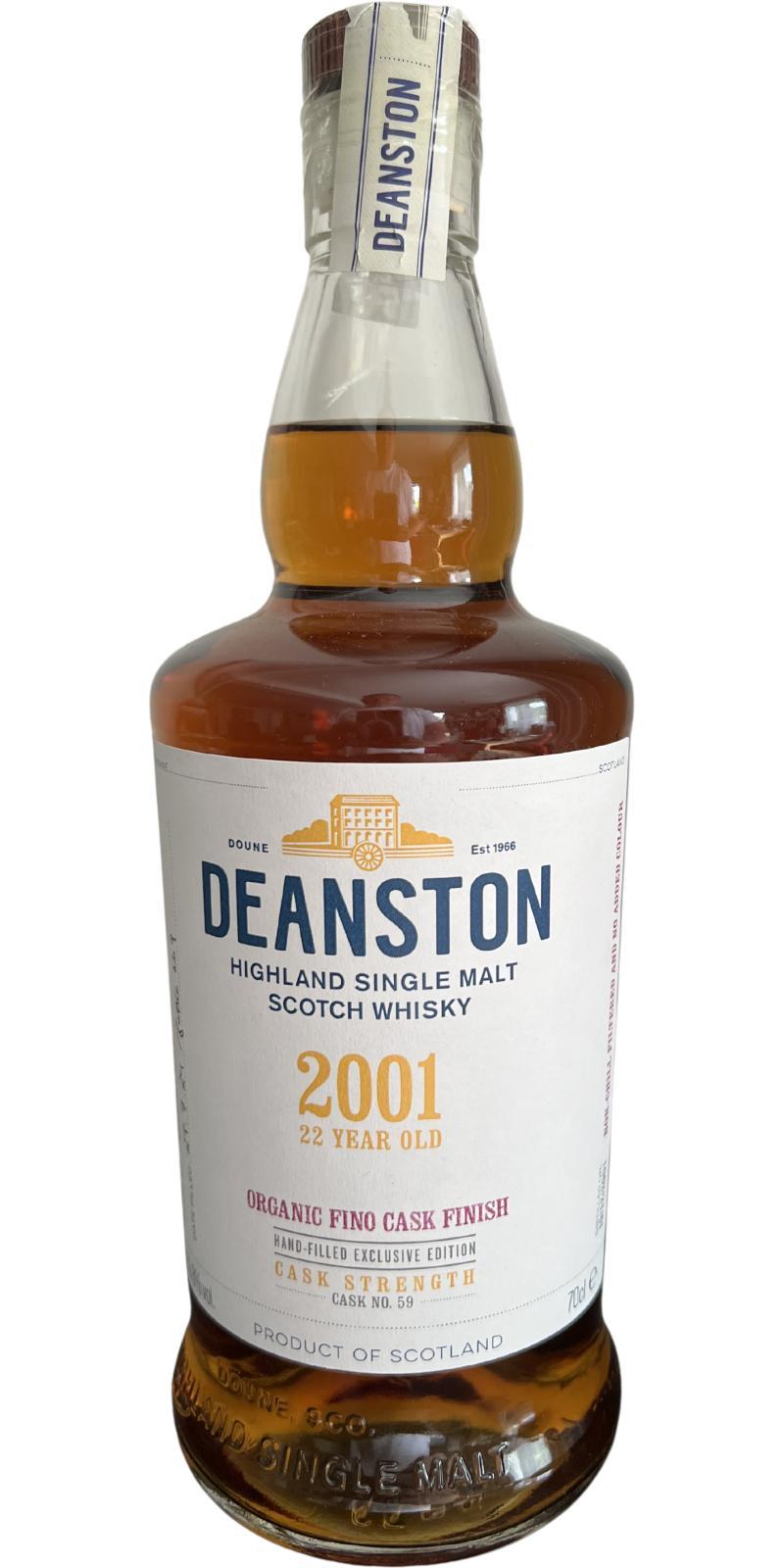 Deanston 2001 Hand-Filled Exclusive Edition