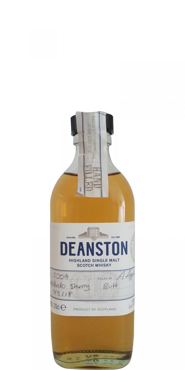 Deanston 2004 Hand Filled