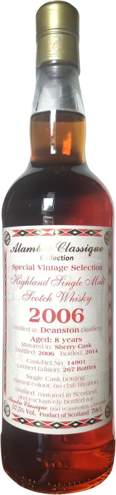 Deanston 2006 AC Special Vintage Selection