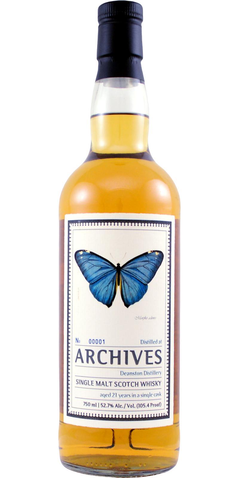 Deanston 1997 Arc Butterflies from the USA