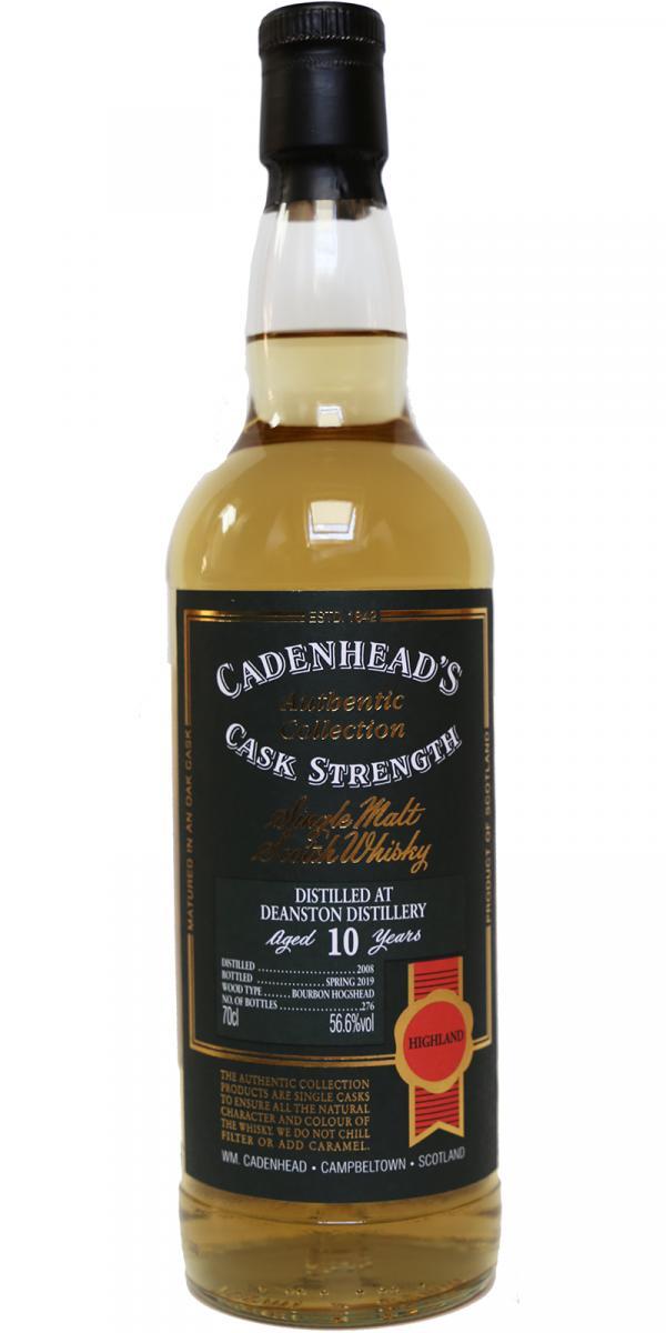 Deanston 2008 CA Authentic Collection