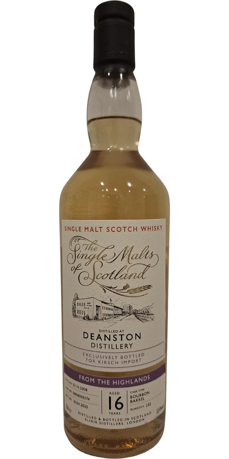 Deanston 2008 ElD The Single Malts of Scotland