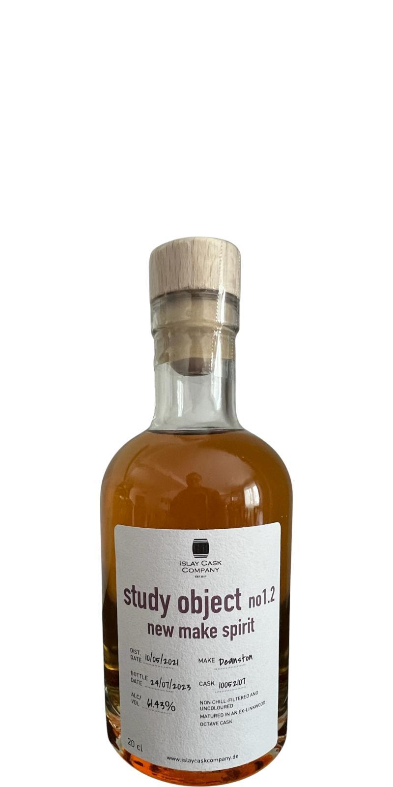 Deanston 2021 ICC Reifeprüfung - study object no1.2