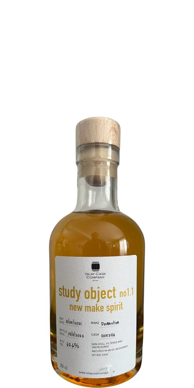 Deanston 2021 ICC Reifeprüfung - study object no1.1