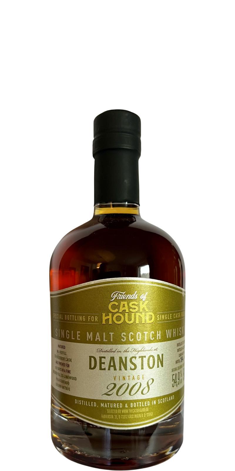 Deanston 2008 TCaH Friends of Caskhound