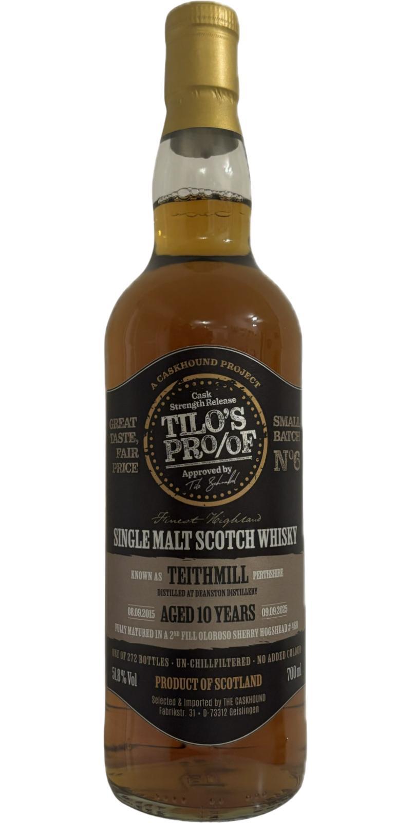 Teithmill 2015 TCaH Tilo's Proof Batch #6