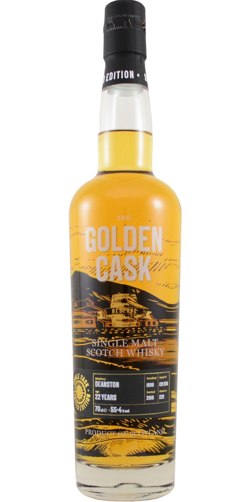 Deanston 1996 HMcD The Golden Cask - Reserve