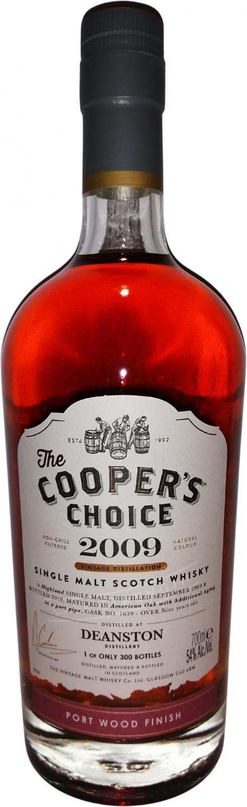 Deanston 2009 VM The Cooper's Choice