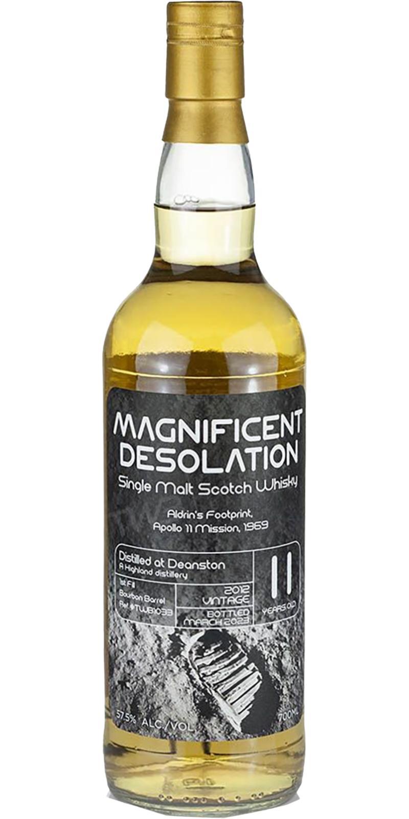 Deanston 2012 TWB Magnificent Desolation