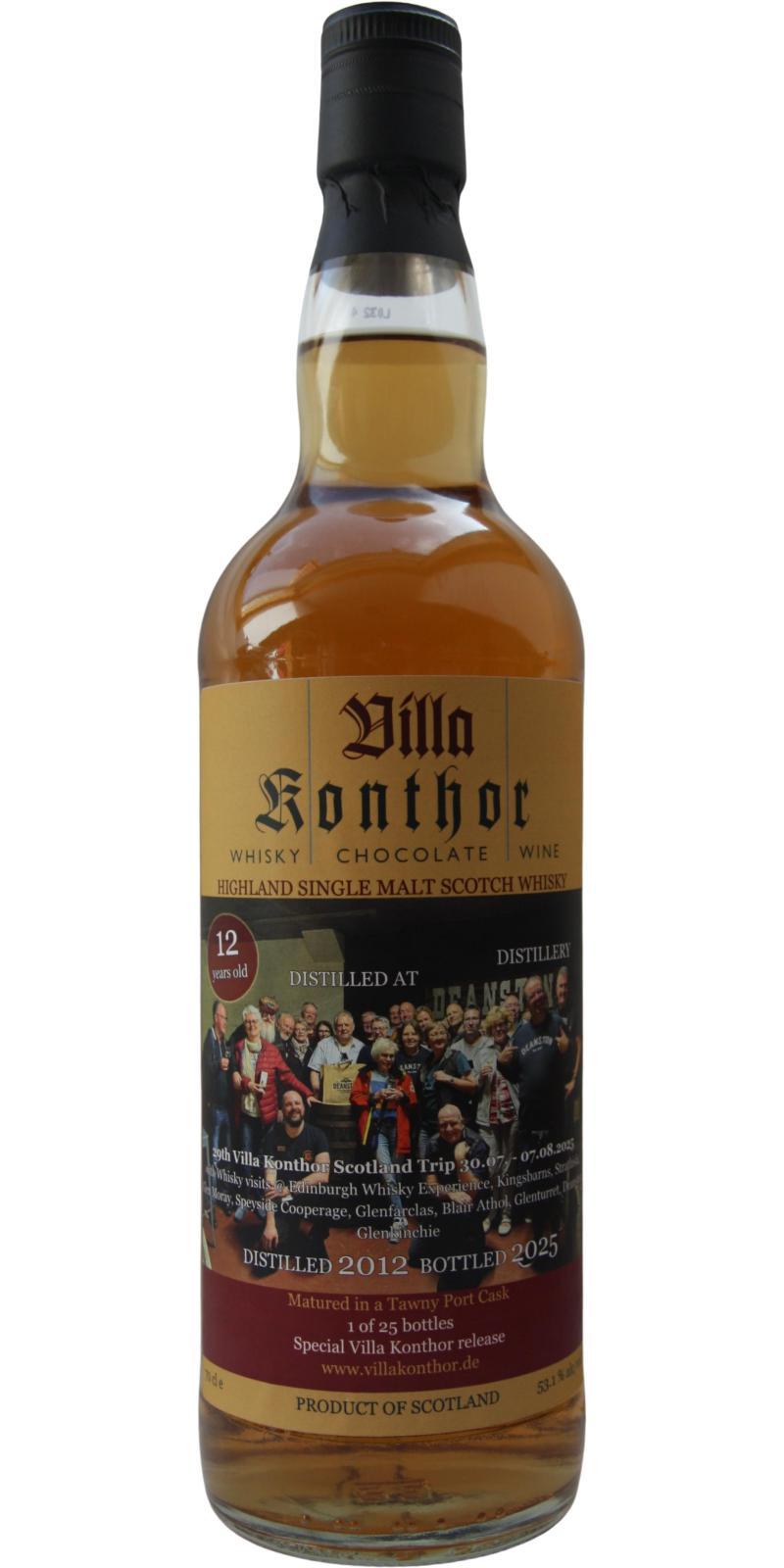 Deanston 2012 VK Villa Konthor Schottlandreisen