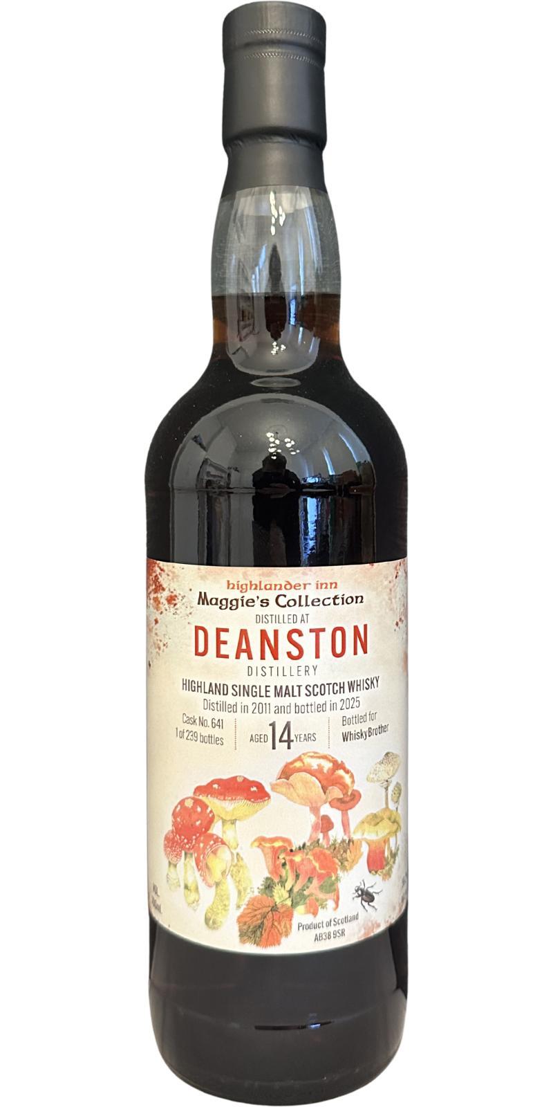 Deanston 2011 WyBr Maggie’s Collection