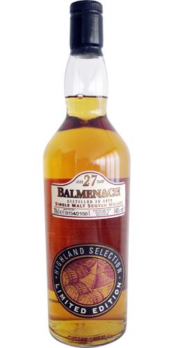 Balmenach 1973 Highland Selection - Limited Edition