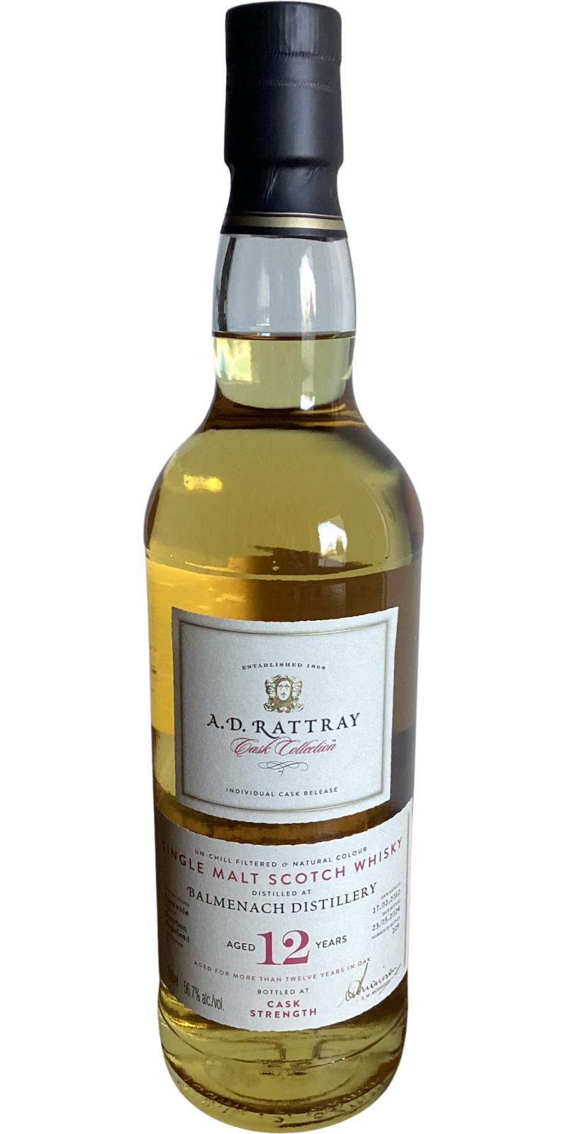Balmenach 2012 DR Individual Cask Release