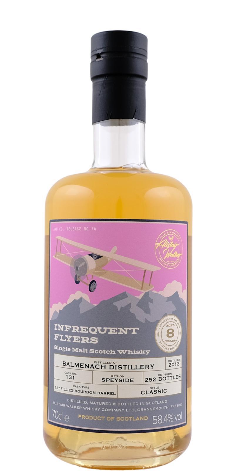 Balmenach 2013 AWWC Infrequent Flyers