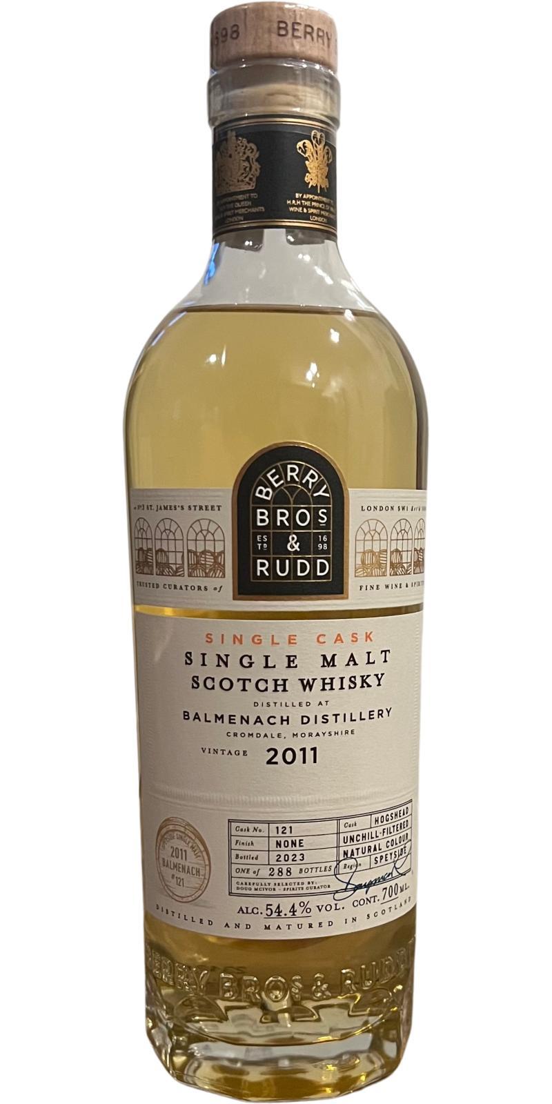 Balmenach 2011 BR Single Cask