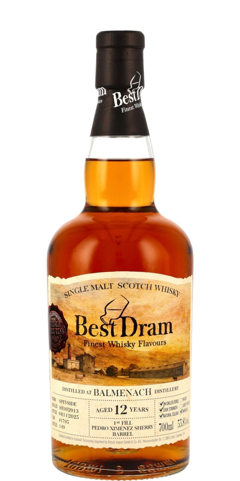 Balmenach 2013 BD