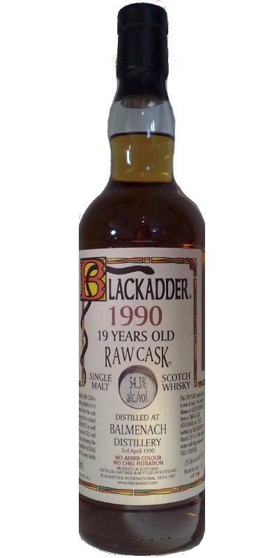 Balmenach 1990 BA Raw Cask