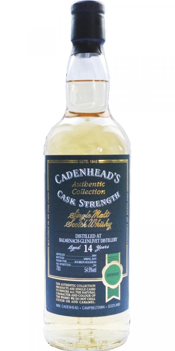 Balmenach 2004 CA Authentic Collection