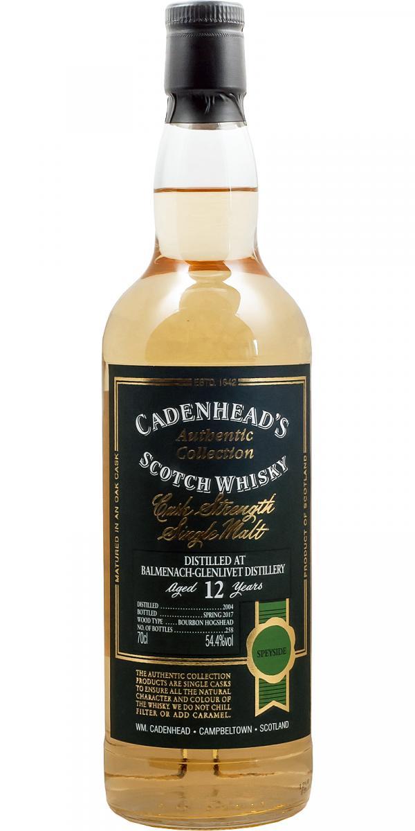 Balmenach 2004 CA Authentic Collection