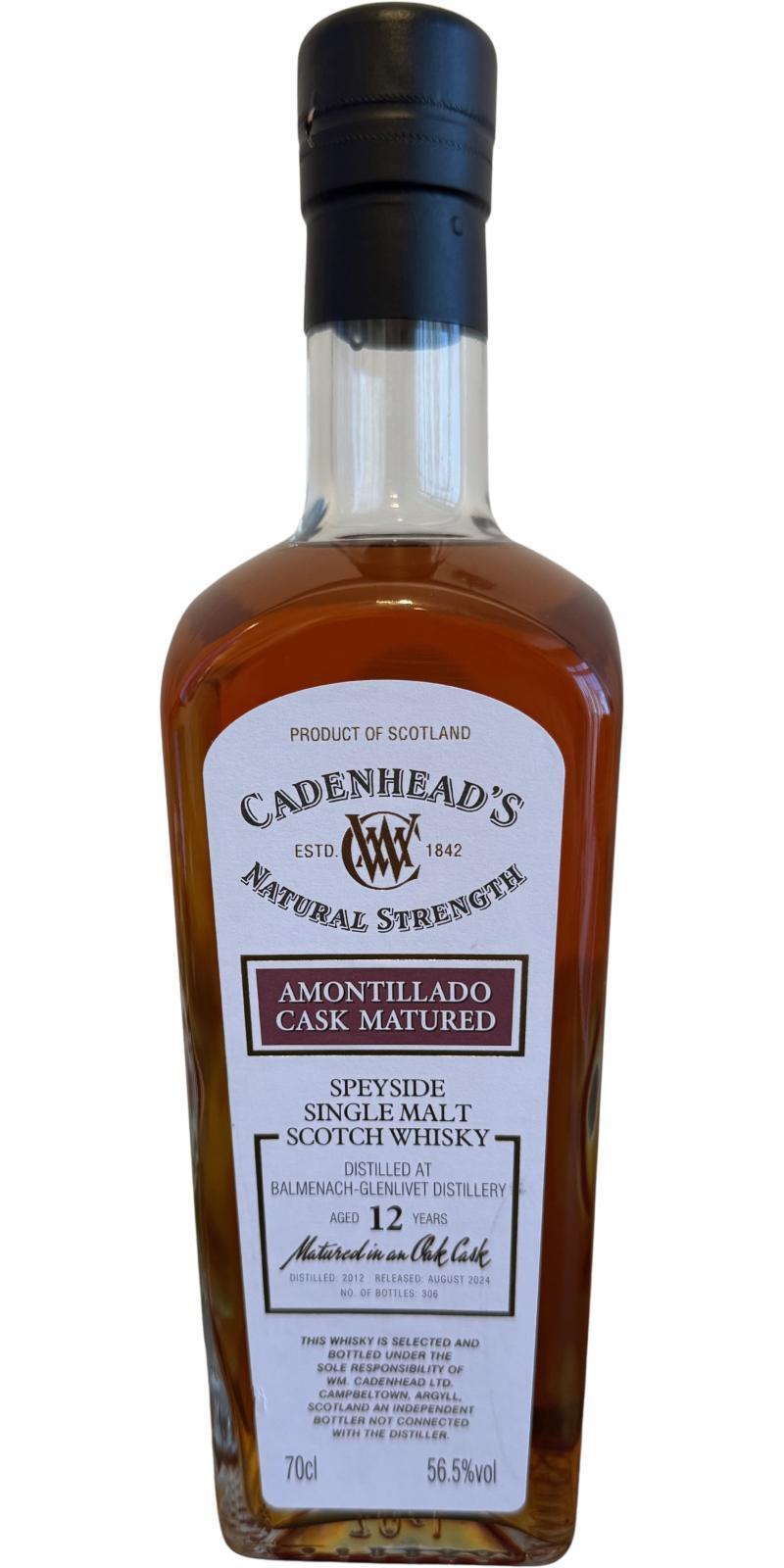 Balmenach 2012 CA Authentic Collection