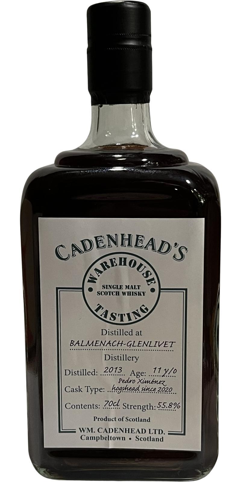 Balmenach 2013 CA Warehouse Tasting