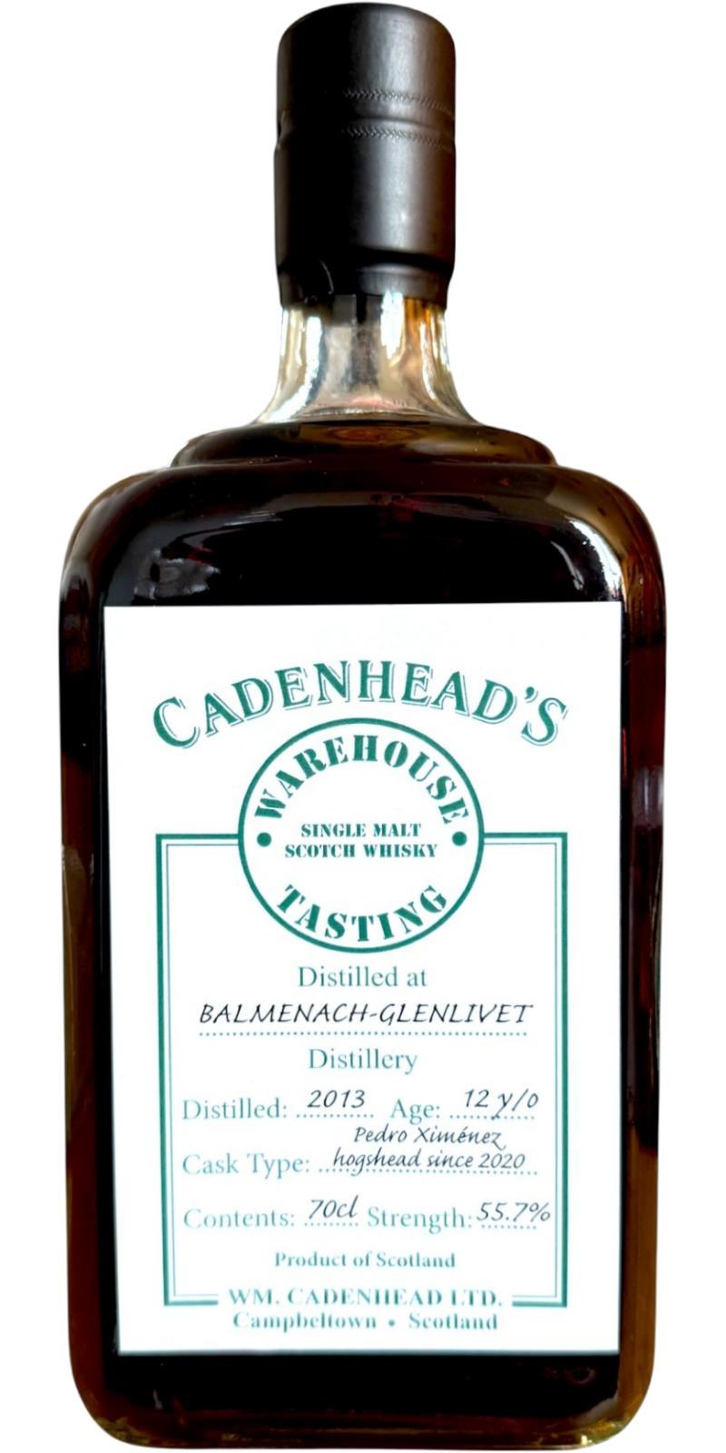 Balmenach 2013 CA Warehouse Tasting