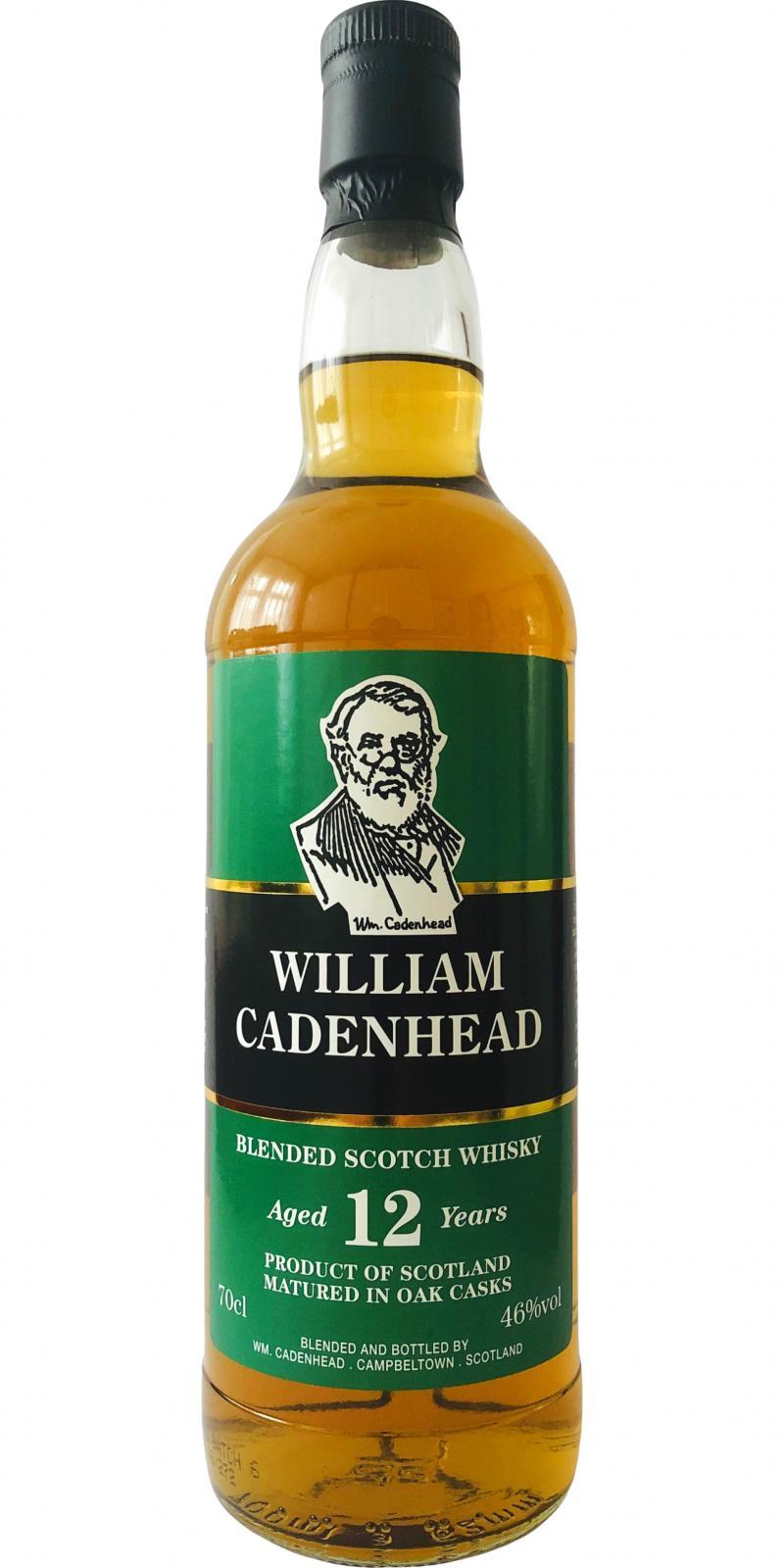 William Cadenhead 12-year-old CA Blended Scotch Whisky
