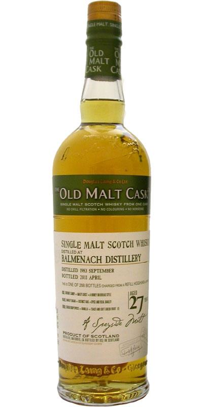 Balmenach 1983 DL The Old Malt Cask