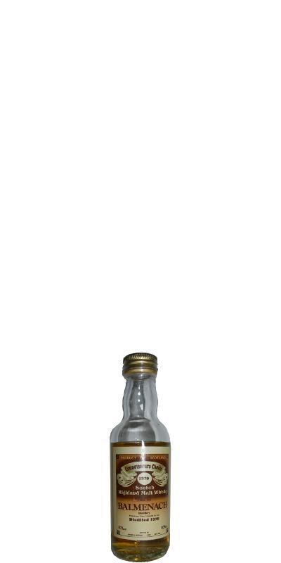 Balmenach 1970 GM Connoisseurs Choice - Miniature