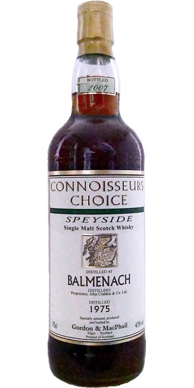 Balmenach 1975 GM Connoisseurs Choice